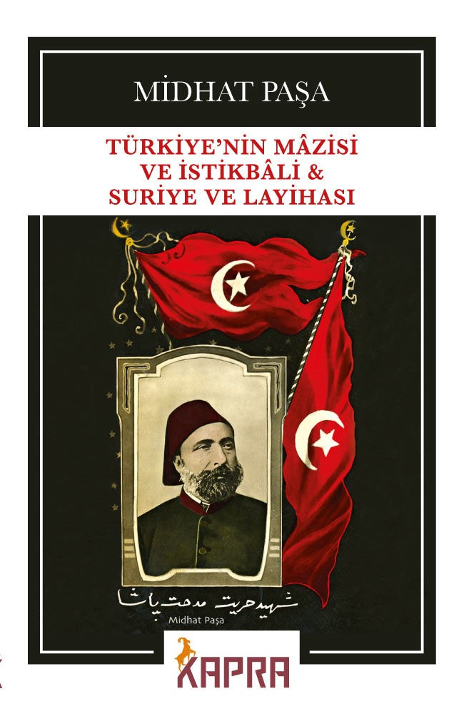 Türkiye'nin Mazisi ve İstikbali Suriye Layihası - Midhat Paşa kitap kapağı