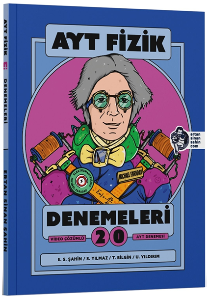 AYT Fizik Denemeleri Video Çözümlü 20 AYT Denemesi - Ertan Sinan Şahin kitap kapağı