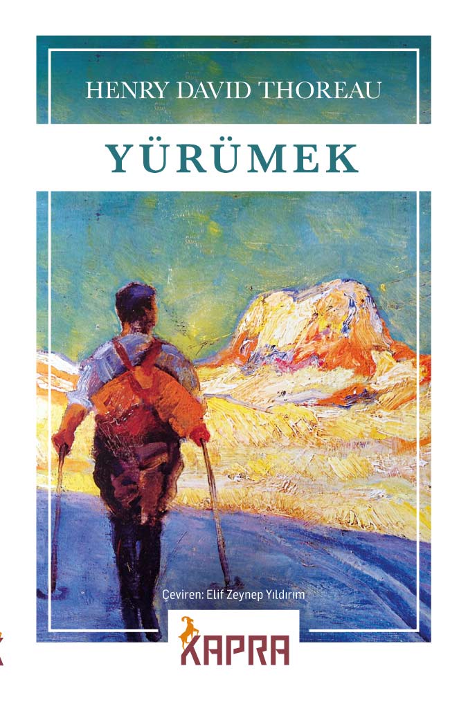 Yürümek - Henry David Thoreau kitap kapağı