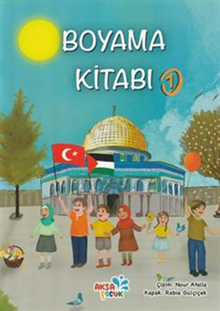 Çocuklar İçin Boyama Kitabı 1 / Kudüs'ü Renklendir - Kolektif kitap kapağı