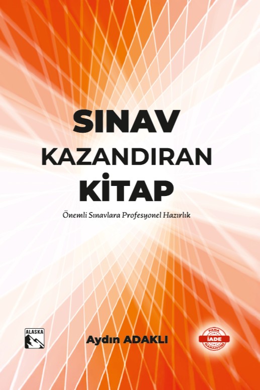 Sınav Kazandıran Kitap - Aydın Adaklı kitap kapağı
