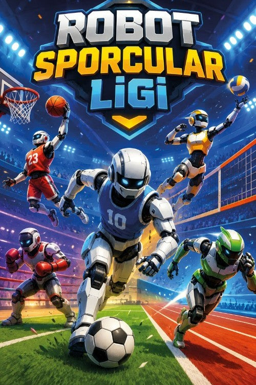 Robot Sporcular Ligi - Kolektif kitap kapağı