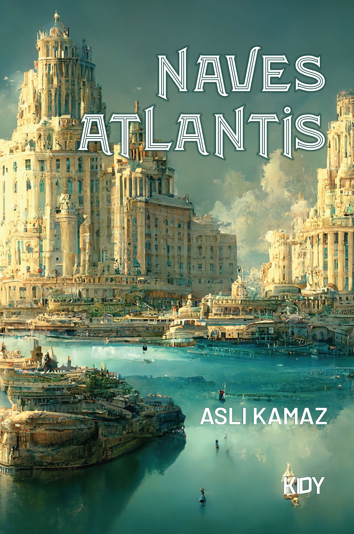 Naves Atlantis - Aslı Kamaz kitap kapağı