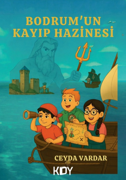 Bodrum'un Kayıp Hazinesi - Ceyda Vardar kitap kapağı