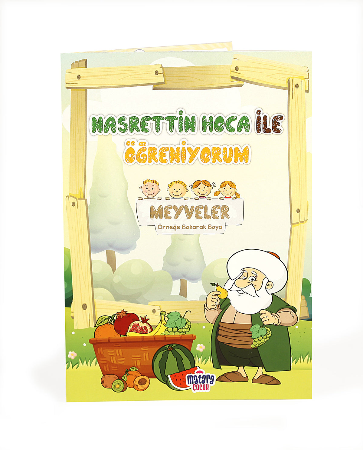 Nasrettin Hoca ile Öğreniyorum / Meyveler - Zeynep Sofi Efe kitap kapağı