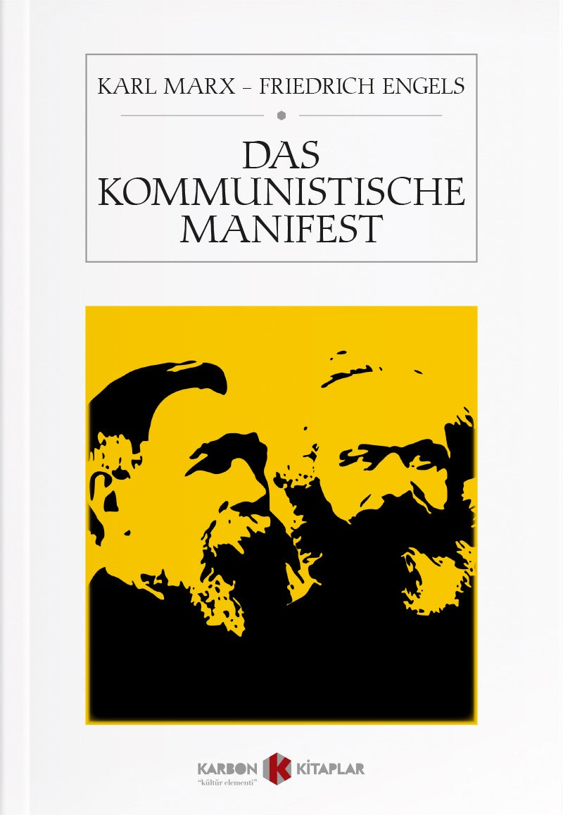 Das Kommunistische Manifest - Friedrich Engels kitap kapağı