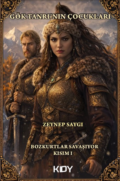 Gök Tanrı'nın Çocukları Bozkurtlar Savaşıyor Kısım I - Zeynep Saygı kitap kapağı