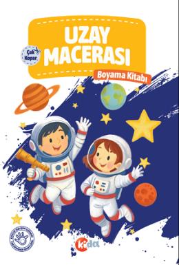Uzay Macerası Boyama Kitabı - Kolektif kitap kapağı