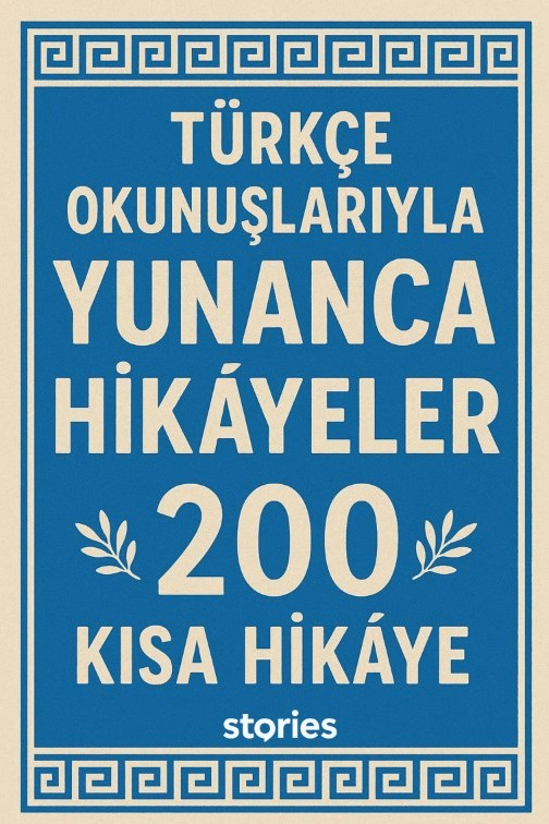 Türkçe Okunuşlarıyla Yunanca Hikayeler 200 Kısa Hikaye - Kolektif kitap kapağı