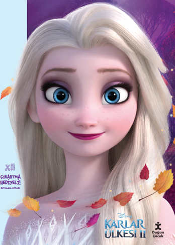 Disney Karlar Ülkesi 2 Çıkartma Hediyeli Boyama Kitabı - Komisyon kitap kapağı