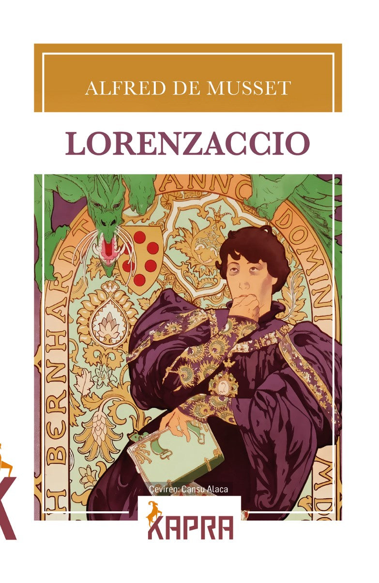 Lorenzaccio - Alfred De Musset kitap kapağı