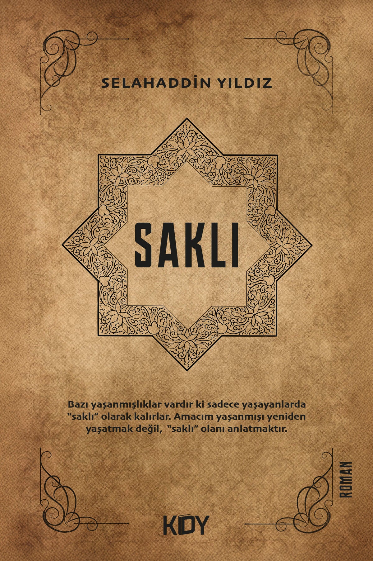 Saklı - Selahaddin Yıldız kitap kapağı