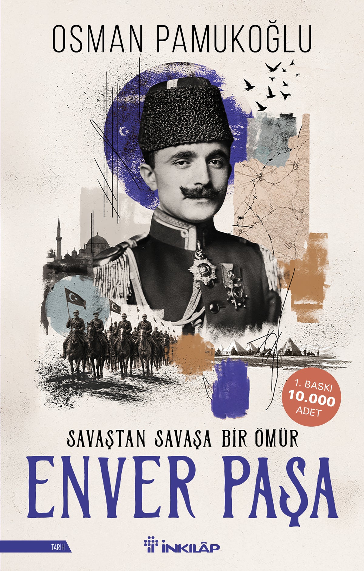 Enver Paşa - Osman Pamukoğlu kitap kapağı