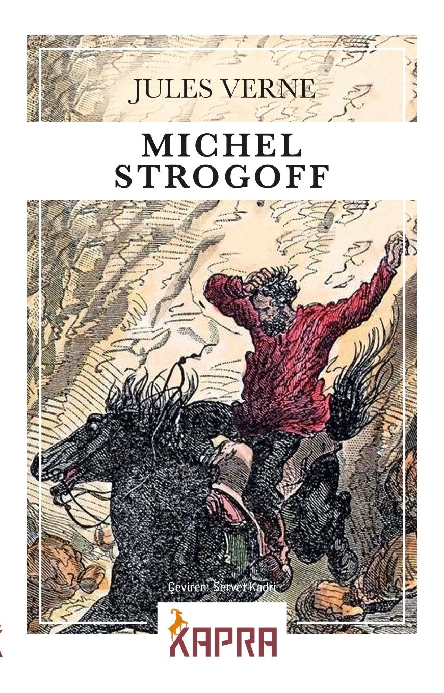 Michel Strogoff - Jules Verne kitap kapağı