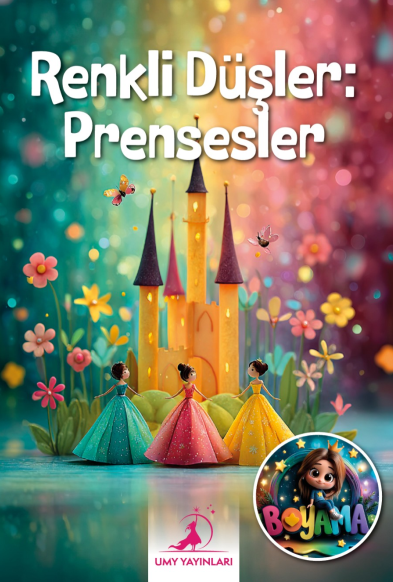 Renkli Düşler: Prensesler - Ryan Hoover kitap kapağı