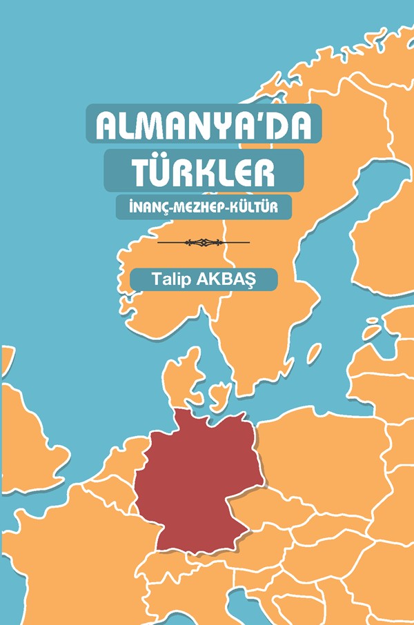 Almanya'da Türkler - Talip Akbaş kitap kapağı