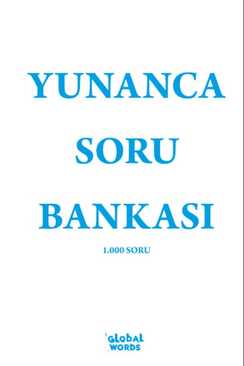 Yunanca Soru Bankası 1.000 Soru - Kolektif kitap kapağı