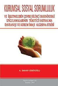 Kurumsal Sosyal Sorumluluk - A. Bahar Ceritoğlu kitap kapağı