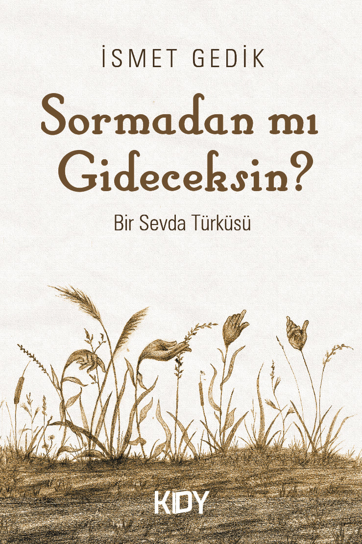 Sormadan mı Gideceksin - İsmet Gedik kitap kapağı