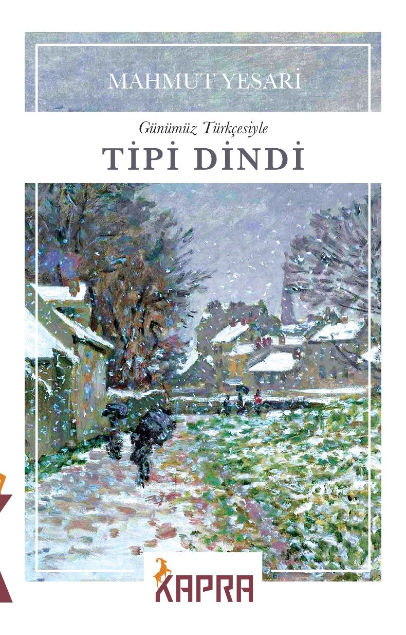 Tipi Dindi (Günümüz Türkçesiyle) - Mahmut Yesari kitap kapağı