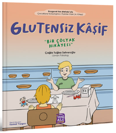 Glutensiz Kaşif Bir Çölyak Hikayesi - Uzm. Psikolog Çağla Tuğba Selveroğlu kitap kapağı