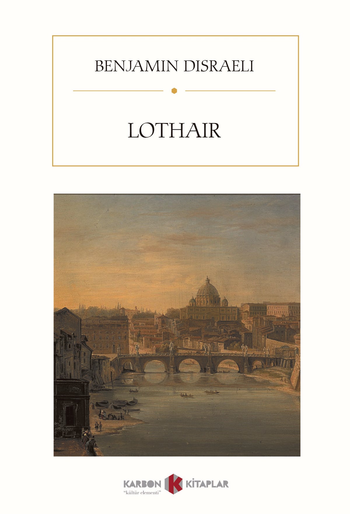 Lothair - Benjamin Disraeli kitap kapağı