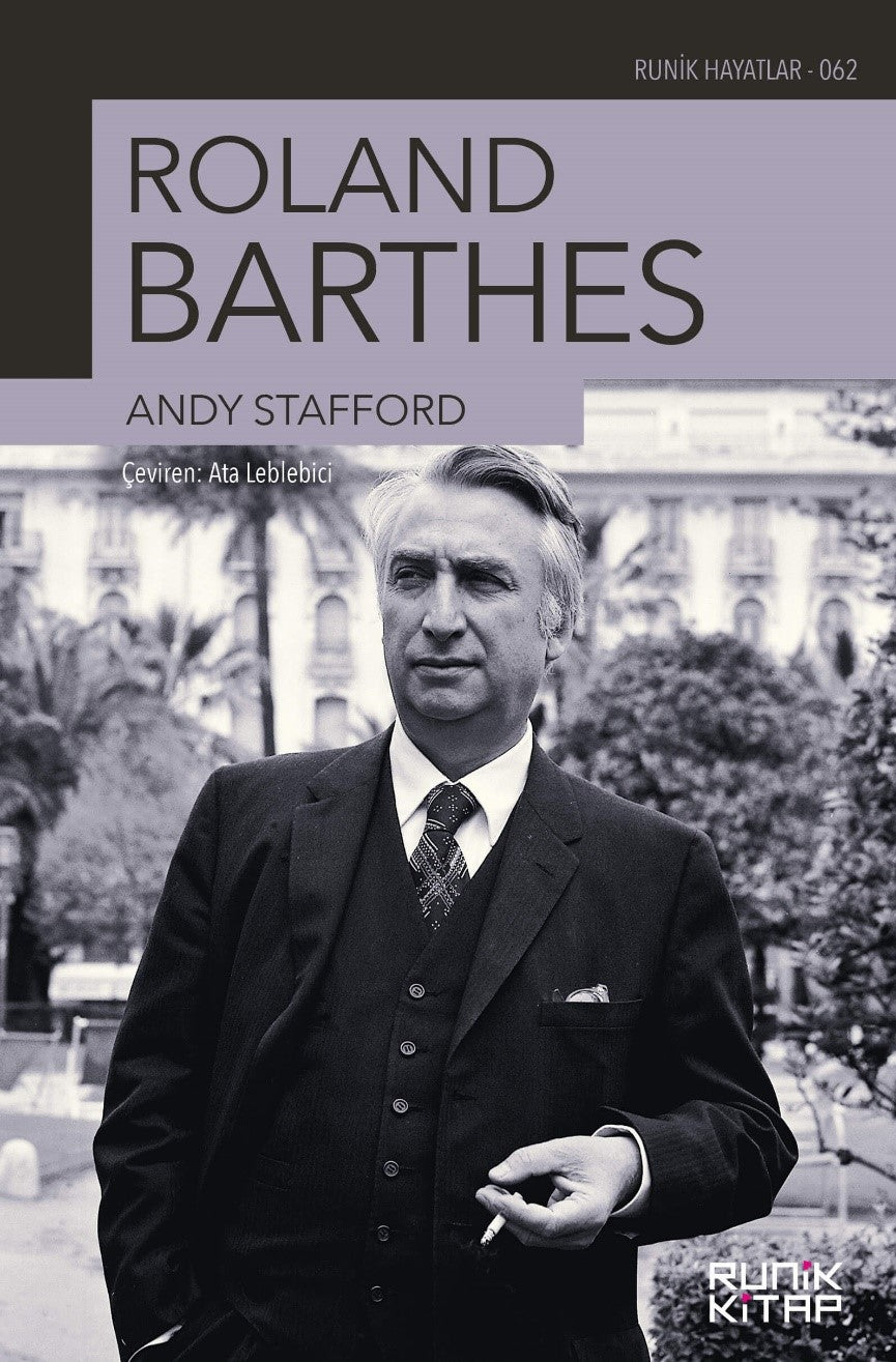 Roland Barthes - Andy Stafford kitap kapağı