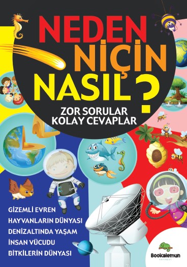 Neden Niçin Nasıl? - Zor Sorular Kolay Cevaplar - Müge Değirmenci kitap kapağı