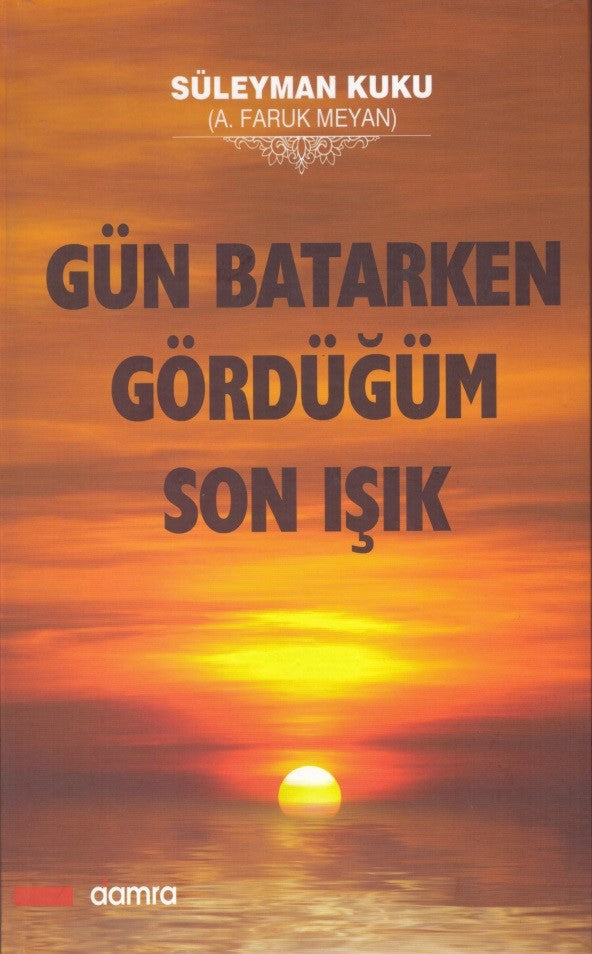Gün Batarken Gördüğüm Son Işık - Süleyman Kuku kitap kapağı