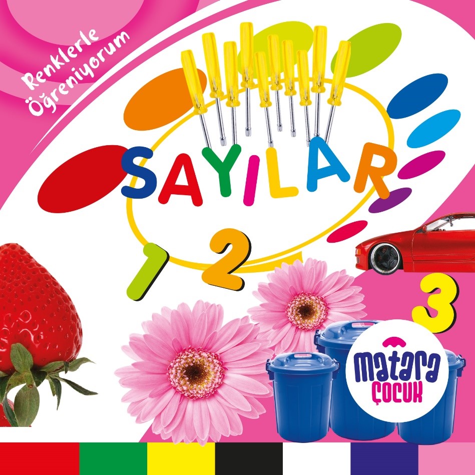 Sayılar (Renklerle Öğreniyorum) - Kolektif kitap kapağı