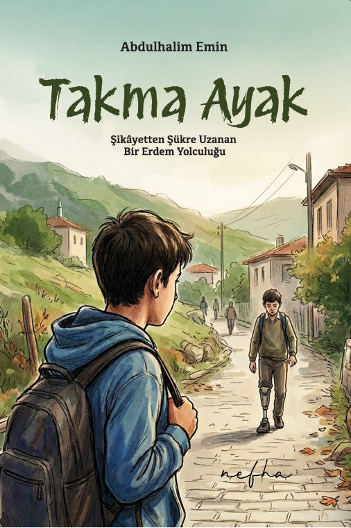 Takma Ayak Şikayetten Şükre Uzanan Bir Erdem Yolculuğu - Abdulhalim Emin kitap kapağı