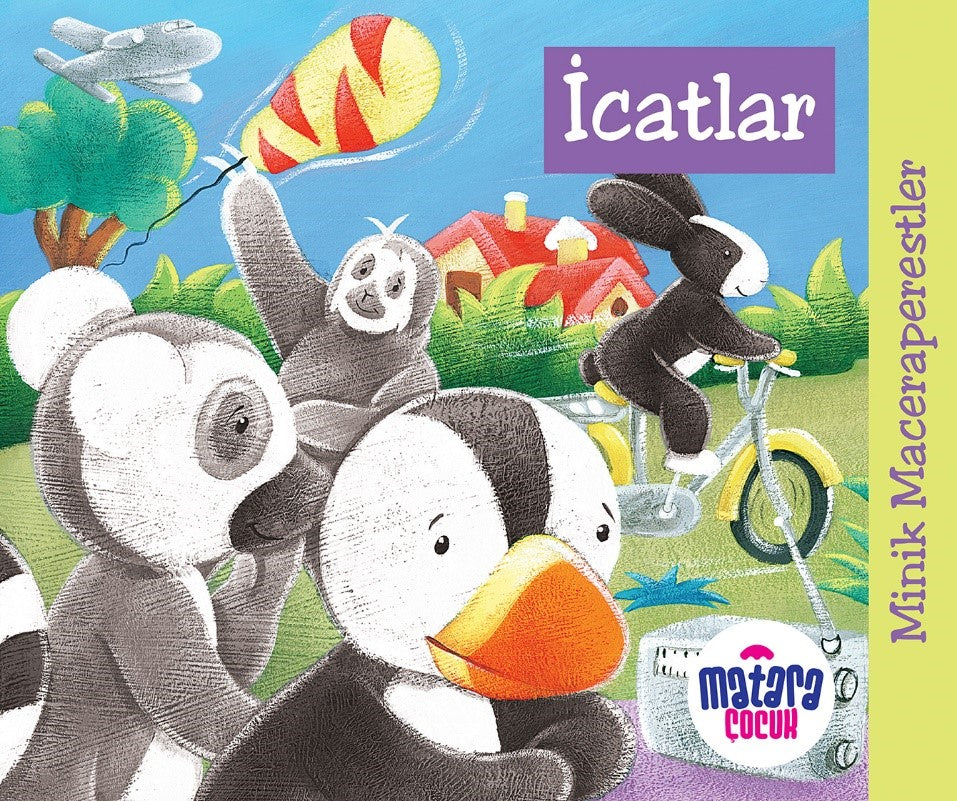 Minik Maceraperestler – İcatlar - Kolektif kitap kapağı