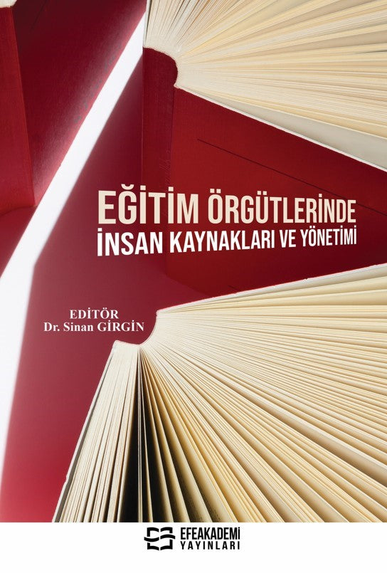 Eğitim Örgütlerinde İnsan Kaynakları ve Yönetimi - Dr. Sinan Girgin kitap kapağı