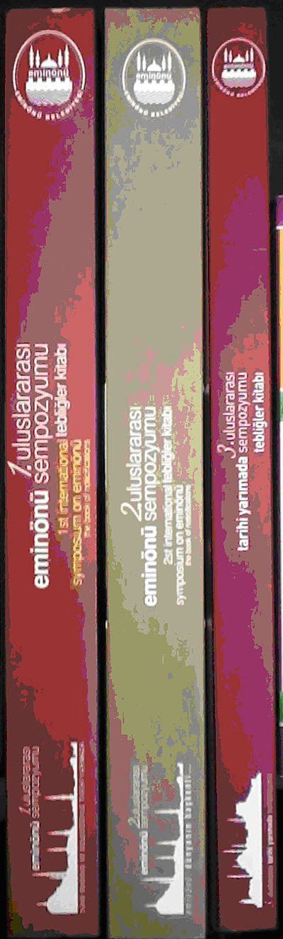 Uluslararası Eminönü Sempozyumu - 3 Cilt (2-E-20) kitap kapağı