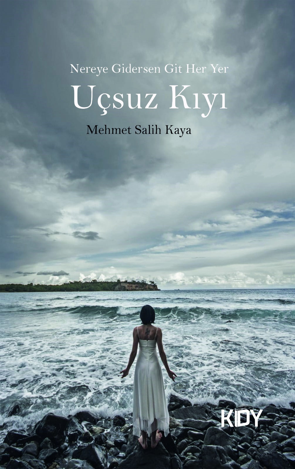 Nereye Gidersen Git Her Yer Uçsuz Kıyı - Mehmet Salih Kaya kitap kapağı