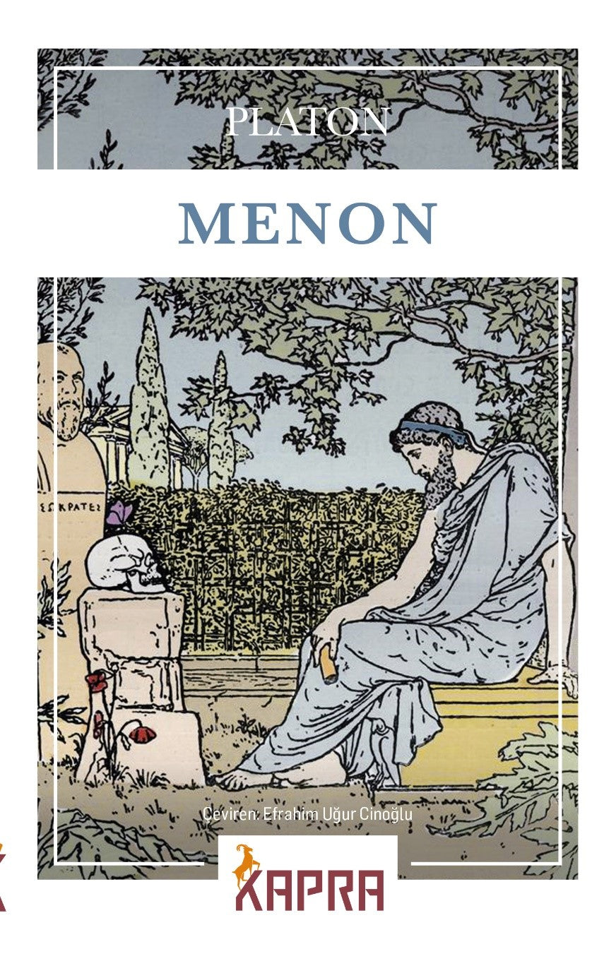 Menon - Platon (Eflatun) kitap kapağı