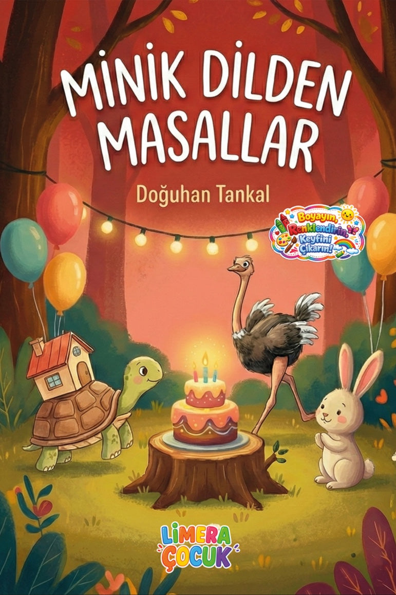 Minik Dilden Masallar - Doğuhan Tankal kitap kapağı