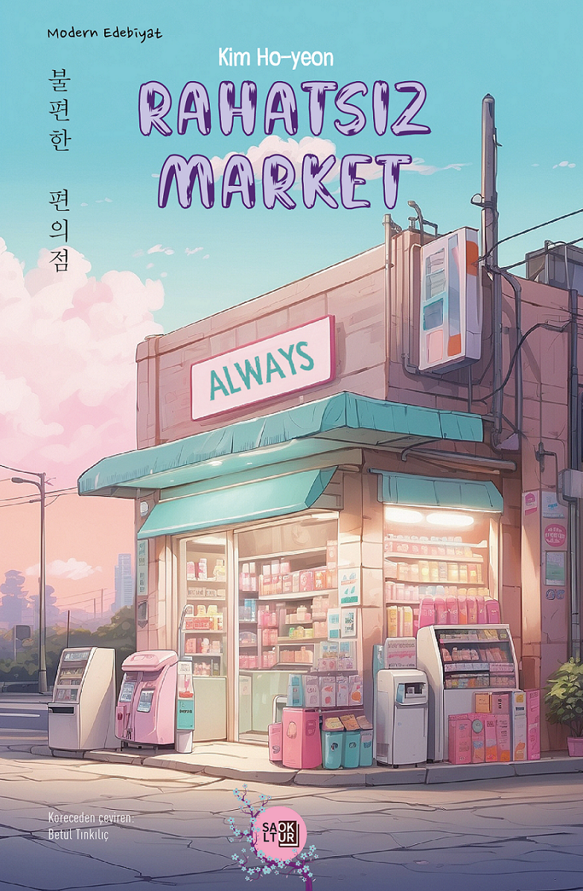 Rahatsız Market - Kim Ho-yeon kitap kapağı