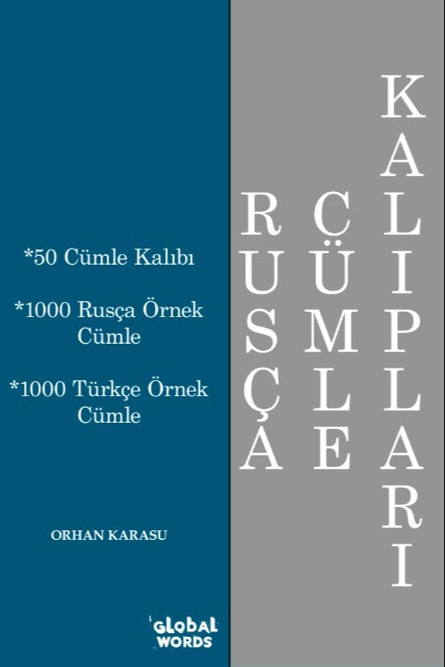 Rusça Cümle Kalıpları - Orhan Karasu kitap kapağı