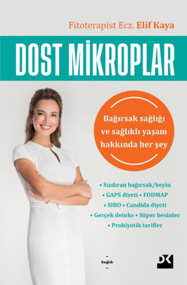 Dost Mikroplar - Fitoterapist Ecz. Elif Kaya kitap kapağı