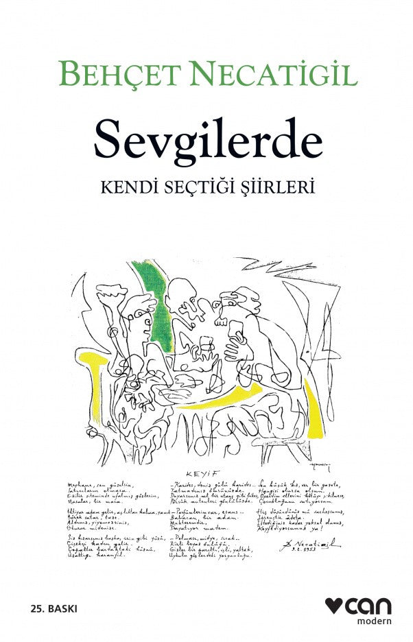 Sevgilerde - Behçet Necatigil kitap kapağı