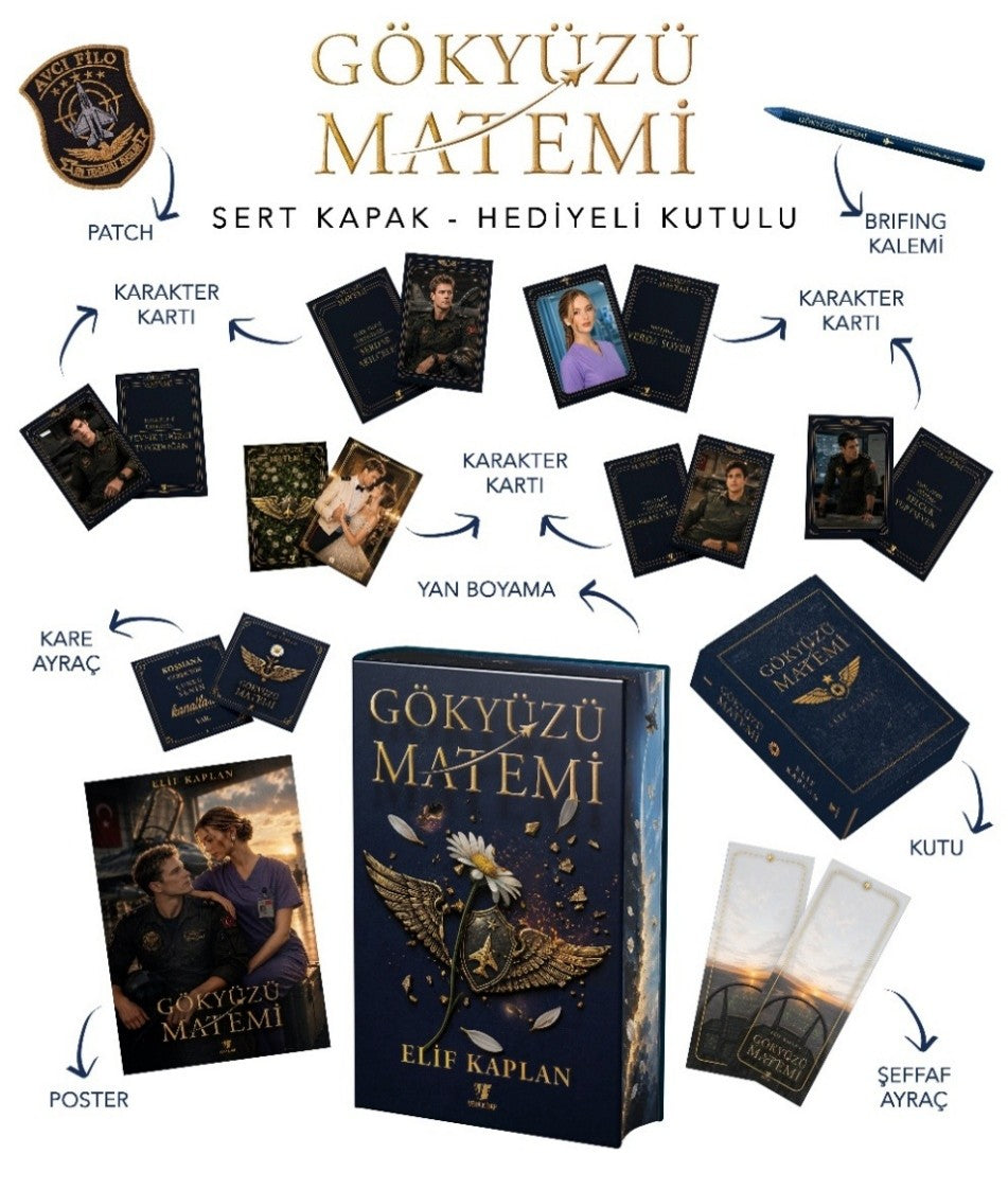 Gökyüzü Matemi (Kutulu Set) - Elif Kaplan kitap kapağı