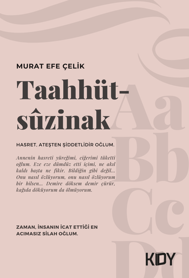 Taahhütsüzinak - Murat Efe Çelik kitap kapağı