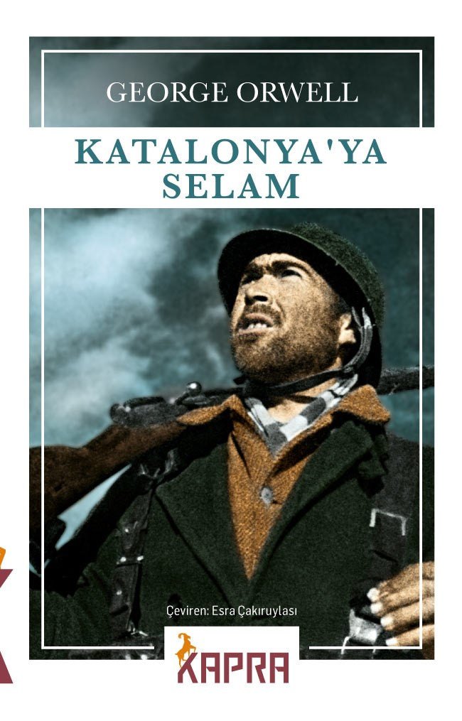 Katalonya'ya Selam - George Orwell kitap kapağı