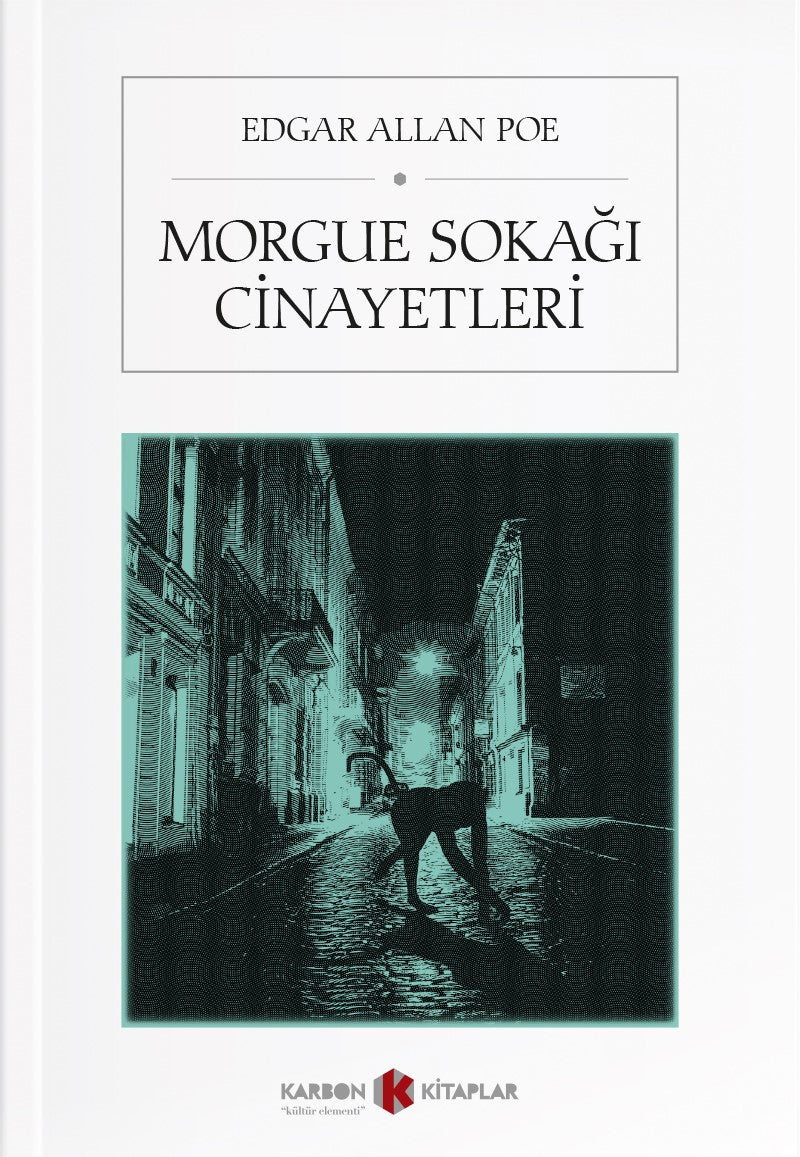 Morgue Sokağı Cinayetleri - Edgar Allan Poe kitap kapağı