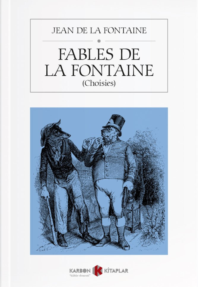 Fables de La Fontaine (Choisies) - Jean De La Fountain kitap kapağı