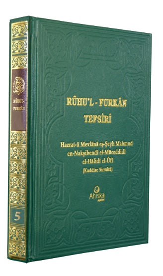Ruhu'l Furkan Tefsiri 5 (Ciltli) - Hazrat-ü Mevlana eş-Şeyh Mahmud kitap kapağı
