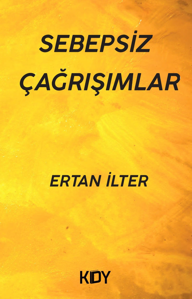 Sebepsiz Çağrışımlar - Ertan İlter kitap kapağı