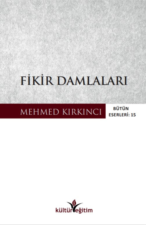 Fikir Damlaları - Mehmed Kırkıncı kitap kapağı