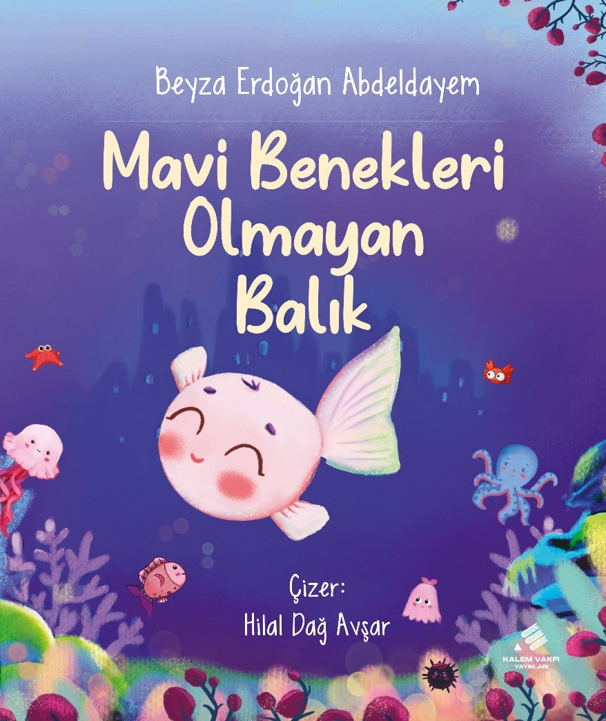 Mavi Benekleri Olmayan Balık - Beyza Erdoğan Abdeldayem kitap kapağı